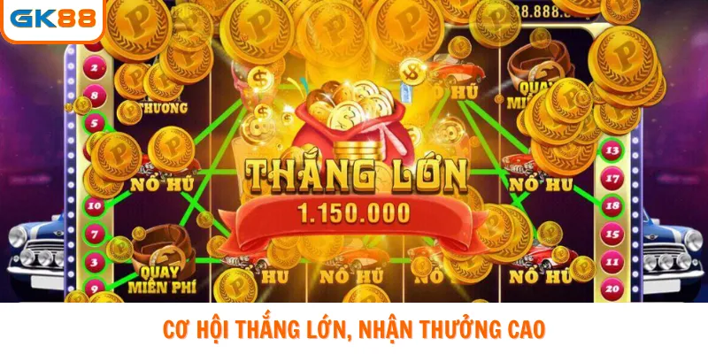 Chơi có cơ hội thắng lớn, phần thưởng cao