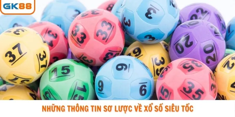 Những thông tin sơ lược về xổ số siêu tốc